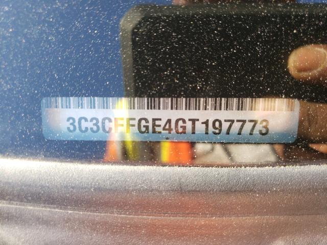 2016 FIAT 500 ELECTR 3C3CFFGE4GT197773