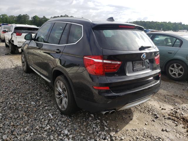 2016 BMW X3 XDRIVE2 5UXWX9C53G0D64376