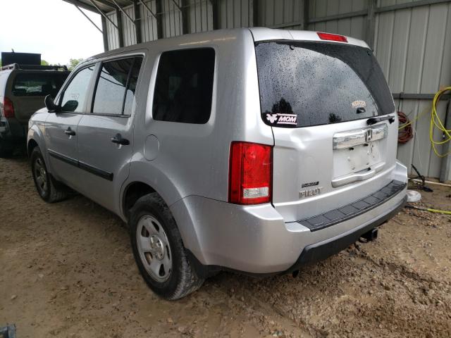 2011 HONDA PILOT LX 5FNYF3H27BB043571