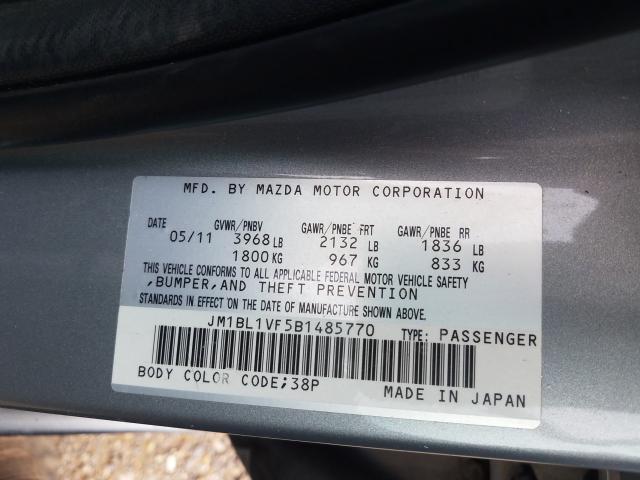 2011 MAZDA 3 I JM1BL1VF5B1485770