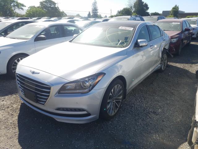 2017 GENESIS G80 BASE KMHGN4JEXHU210090
