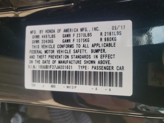 2018 ACURA TLX 19UUB1F37JA001601