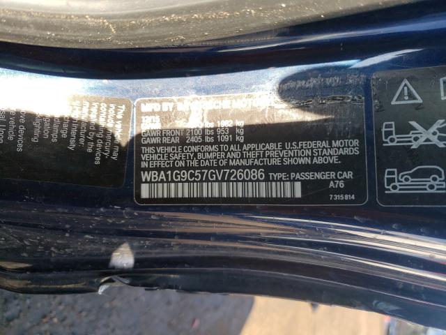 2016 BMW 228 XI SUL WBA1G9C57GV726086