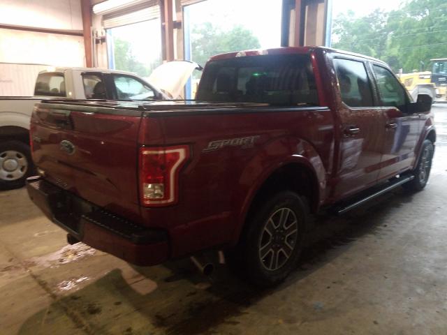 VIN 1HGCV1F34NA050294 2017 FORD F150 SUPER no.4