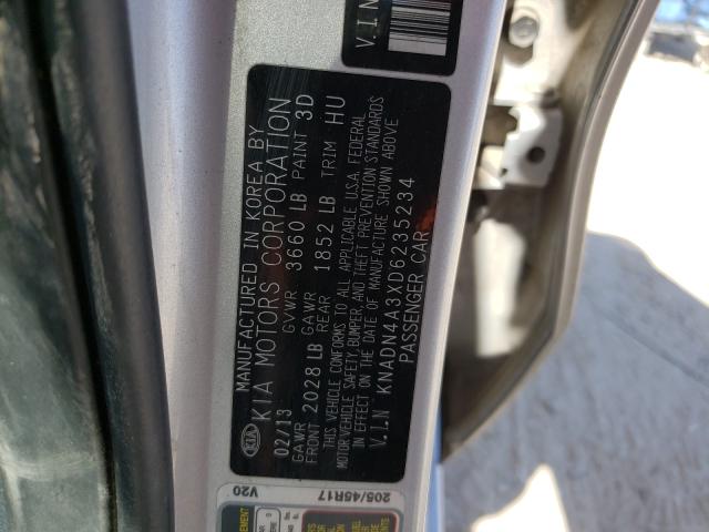 2013 KIA RIO EX KNADN4A3XD6235234