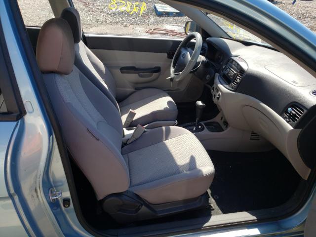 2010 HYUNDAI ACCENT BLU KMHCM3AC2AU161354
