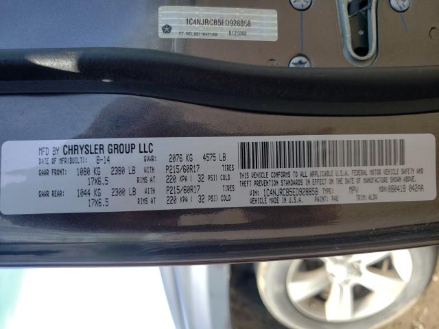 2014 JEEP PATRIOT LI 1C4NJRCB5ED928858