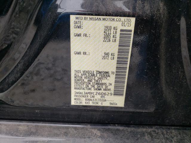 2015 NISSAN ALTIMA - 1N4AL3AP0FC260629