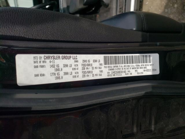 2011 DODGE DURANGO EX 1D4RE2GG8BC691483