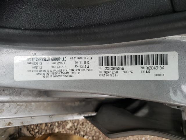 2015 CHRYSLER 200 C 1C3CCCCG8FN510529
