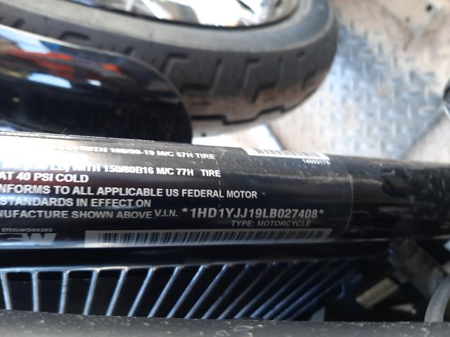 2020 HARLEY-DAVIDSON FXBB 1HD1YJJ19LB027408