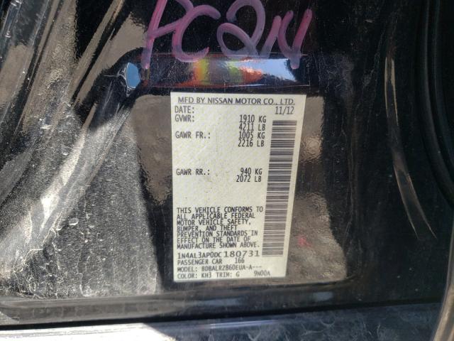2013 NISSAN ALTIMA 2.5 1N4AL3AP0DC180731