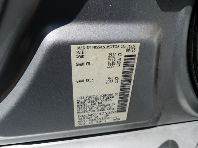 2018 NISSAN ALTIMA 2.5 1N4AL3AP2JC475020