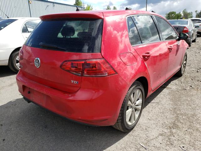 2015 VOLKSWAGEN GOLF TDI 3VW2A7AU2FM060252