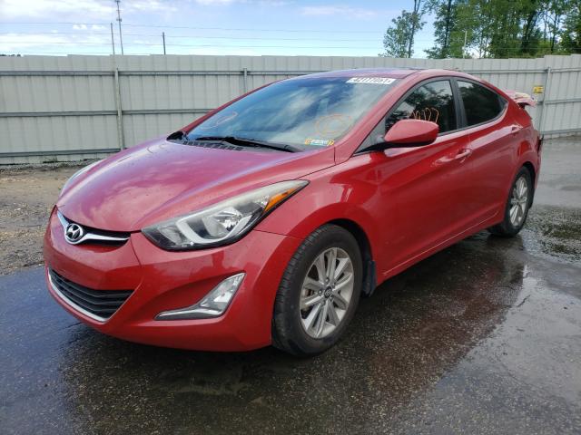 2015 HYUNDAI ELANTRA SE KMHDH4AE2FU420464