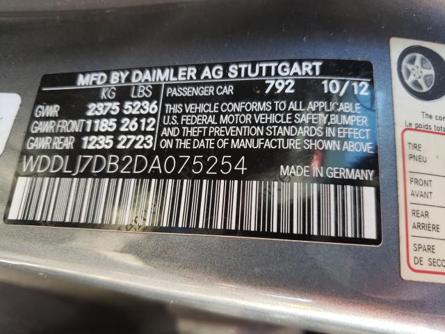 2013 MERCEDES-BENZ CLS 550 WDDLJ7DB2DA075254