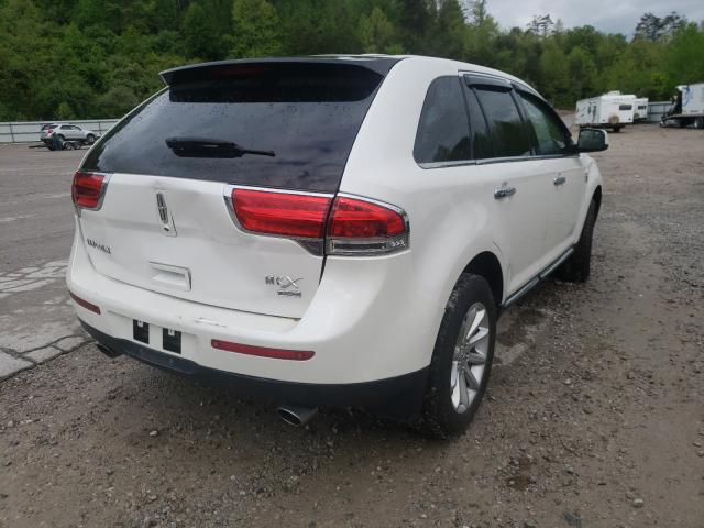 VIN JHMGK5H5XGX009620 2011 LINCOLN MKX no.4