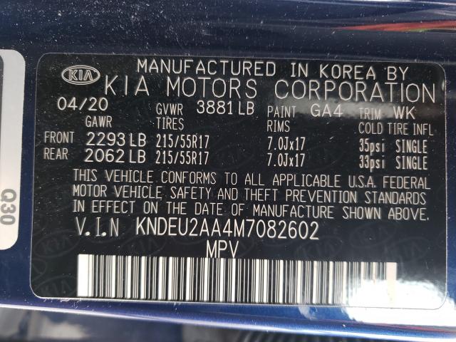 2021 KIA SELTOS S KNDEU2AA4M7082602