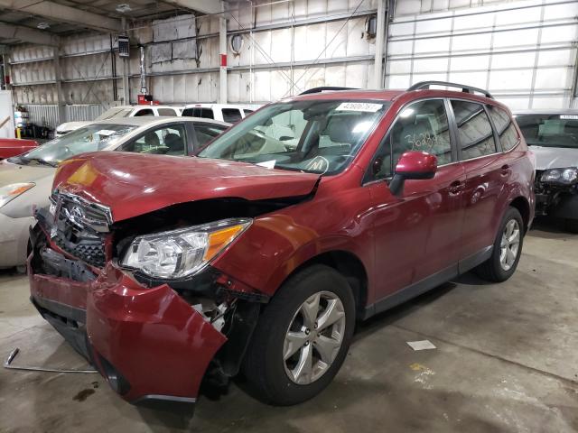 2016 SUBARU FORESTER JF2SJAHC8GH544317