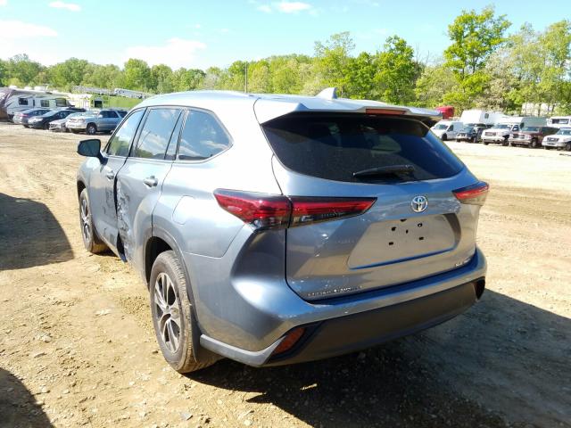 2020 TOYOTA HIGHLANDER 5TDGZRBH8LS019912
