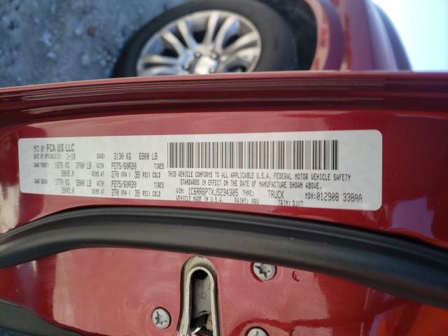 2018 RAM 1500 LONGH 1C6RR6PTXJS234305