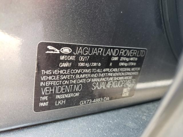 2018 JAGUAR XE R - SPO SAJAL4FX0JCP24876