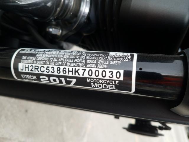 2017 HONDA VT750 C2B JH2RC5386HK700030