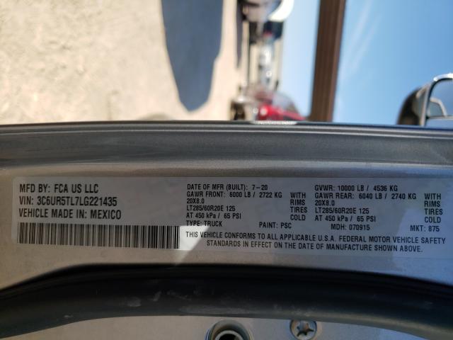 2020 RAM 2500 LIMIT 3C6UR5TL7LG221435