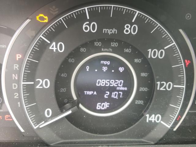 2013 HONDA CR-V EXL 2HKRM4H75DH602955
