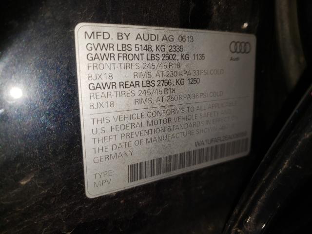 2014 AUDI A4 ALLROAD WA1UFAFL2EA008958