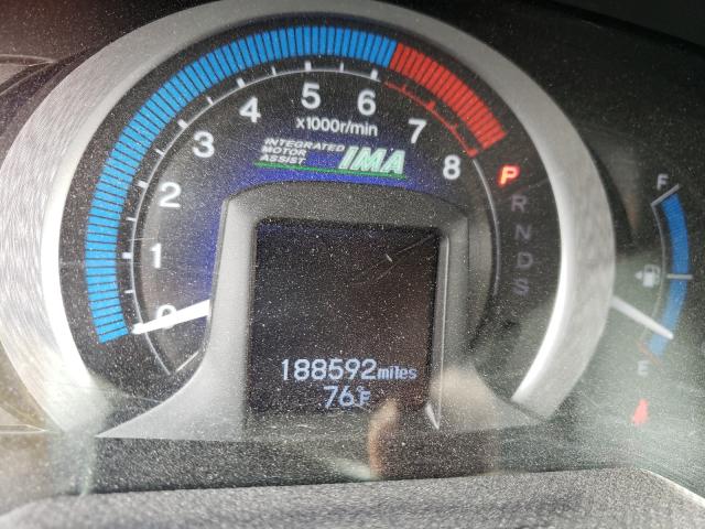 2010 HONDA INSIGHT EX JHMZE2H76AS001972