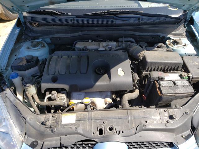 2010 HYUNDAI ACCENT BLU KMHCM3AC2AU161354