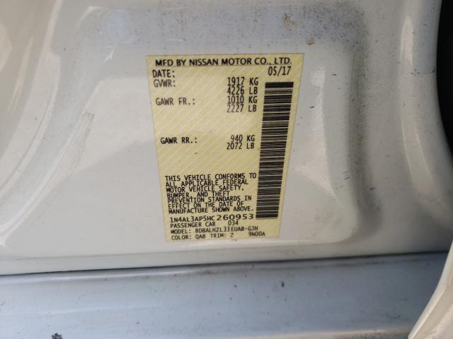 2017 NISSAN ALTIMA 2.5 1N4AL3AP5HC260953
