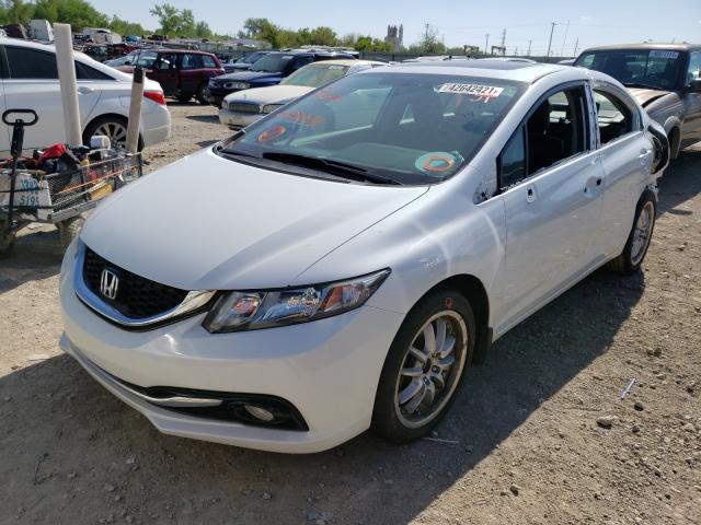 2014 HONDA CIVIC EXL 19XFB2F93EE030971