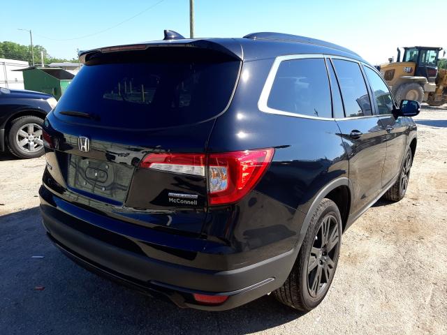 2021 HONDA PILOT SE 5FNYF5H24MB015127
