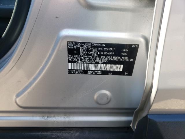 2016 TOYOTA RAV4 HV XL JTMRJREV6GD037666