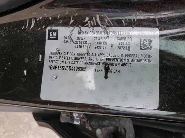 2013 BUICK VERANO PRE 1G4PT5SV5D4198385