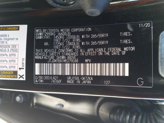 2021 LEXUS GX 460 LUX JTJGM7BX1M5279048