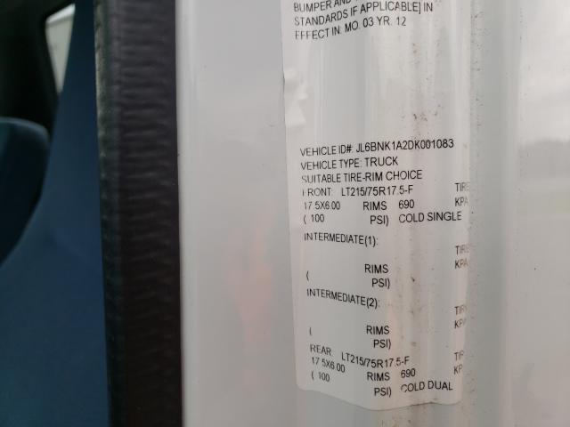 2013 MITSUBISHI FE FEC72S JL6BNK1A2DK001083