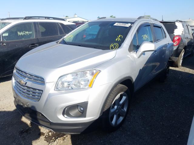 2016 CHEVROLET TRAX LTZ 3GNCJRSB0GL168481
