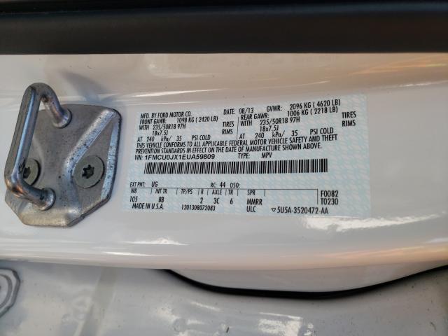 2014 FORD ESCAPE TIT 1FMCU0JX1EUA59809