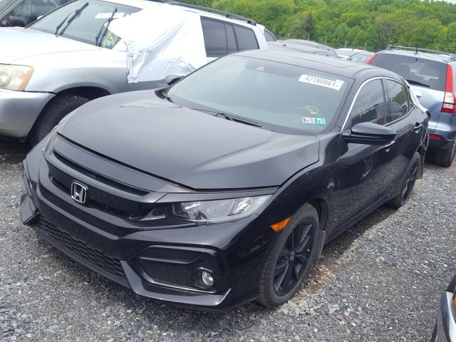 2020 HONDA CIVIC EX SHHFK7H6XLU400688
