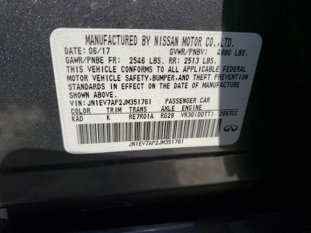2018 INFINITI Q50 LUXE JN1EV7AP2JM351761