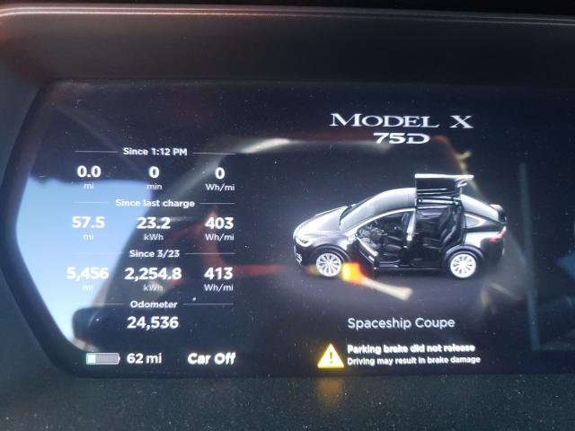 2018 TESLA MODEL X 5YJXCBE28JF110258