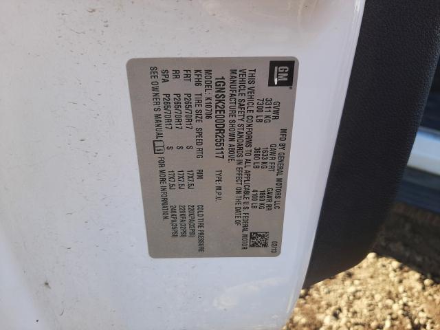 2013 CHEVROLET TAHOE SPEC 1GNSK2E00DR255117