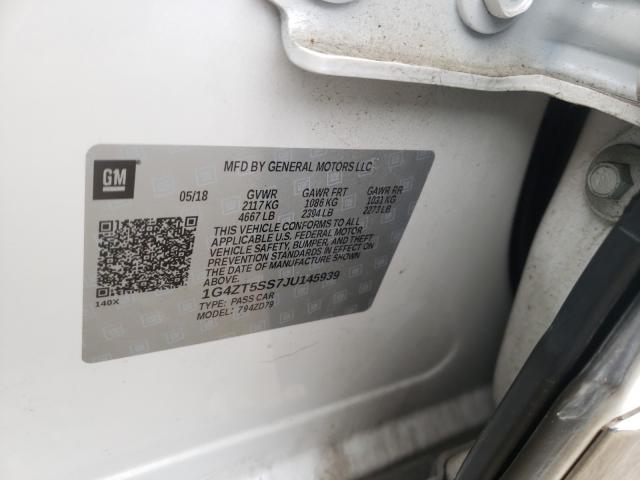 2018 BUICK LACROSSE A 1G4ZT5SS7JU145939