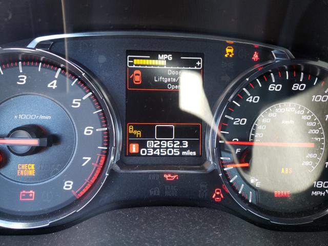 2018 SUBARU WRX LIMITE JF1VA1H66J9825318