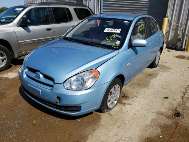 2010 HYUNDAI ACCENT BLU KMHCM3AC2AU161354