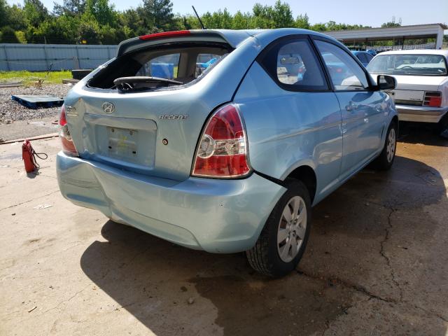 2010 HYUNDAI ACCENT BLU KMHCM3AC2AU161354