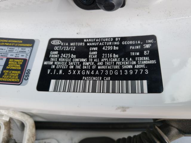 2013 KIA OPTIMA EX 5XXGN4A73DG139773